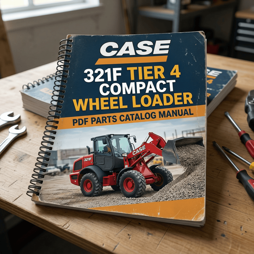 Case 321F Tier 4 Compact Wheel Loader PDF Parts Catalog Manual
