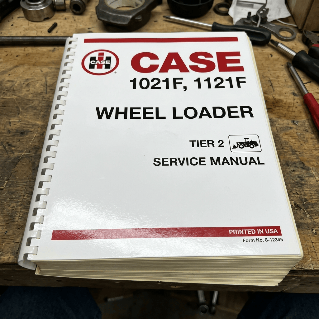 CASE 1021F, 1121F Wheel Loader Tier 2 Service Manual