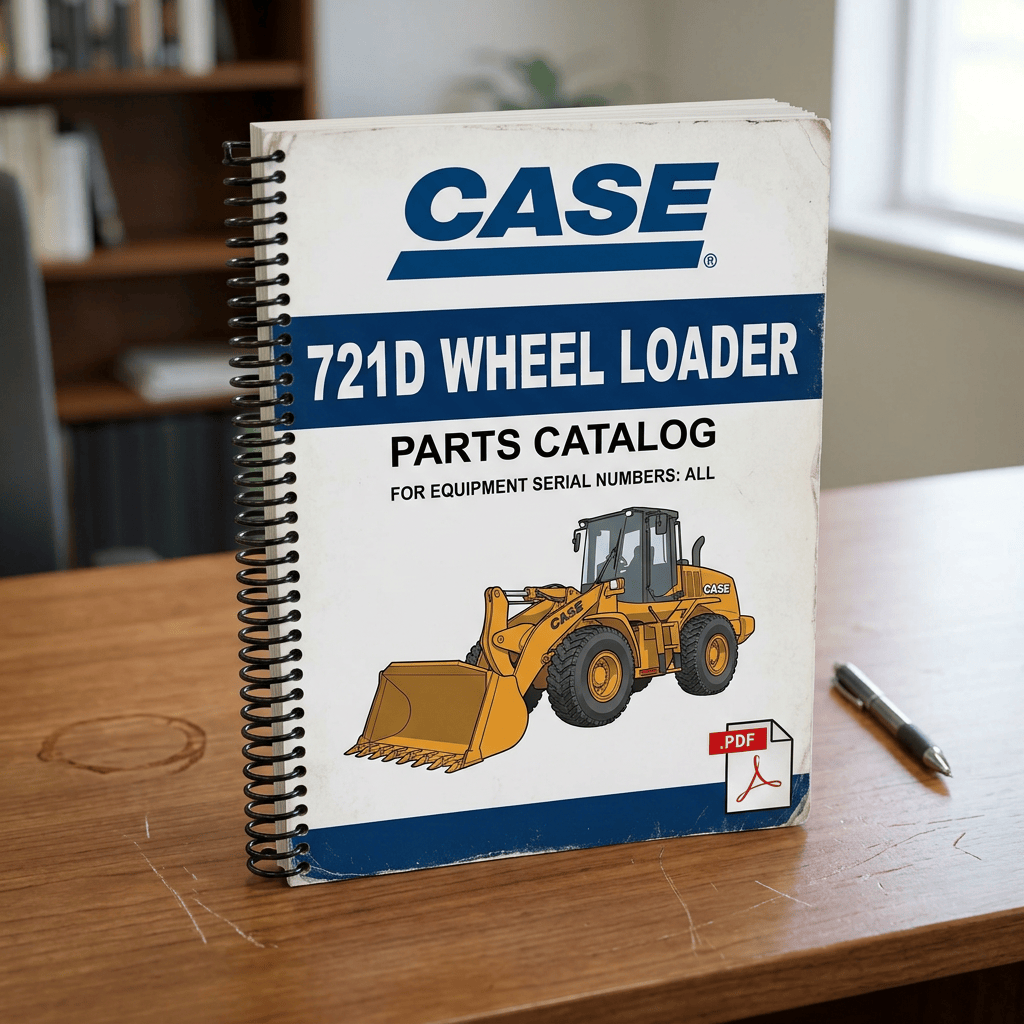 CASE 721D Wheel Loader Parts Catalog for equipment serial numbers: all