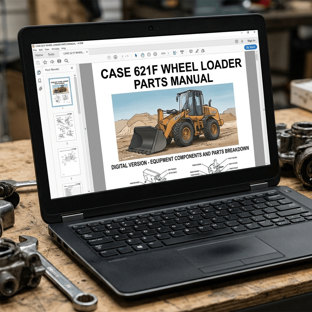 Digital Case 621F parts manual
